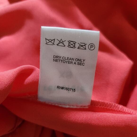 Retrofete Sabrina Dress in Coral Size XS Halter Open Back NWT Maxi Sleeveless - Picture 14 of 14